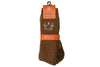 Royal Sporting Alpaca Yarn and Pima Cotton Socks - Oak