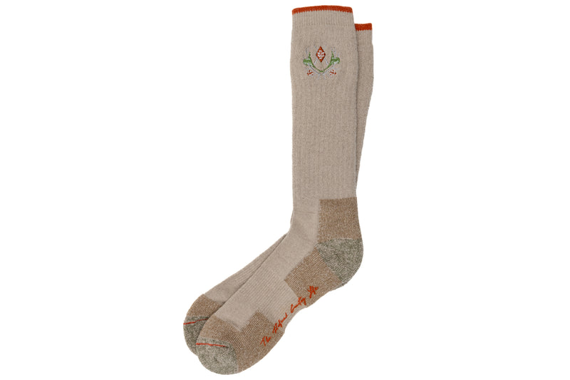 Royal Sporting Alpaca Yarn and Pima Cotton Socks - Oatmeal