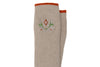 Royal Sporting Alpaca Yarn and Pima Cotton Socks - Oatmeal