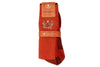 Royal Sporting Alpaca Yarn and Pima Cotton Socks - Hunter Orange