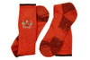 Royal Sporting Alpaca Yarn and Pima Cotton Socks - Hunter Orange