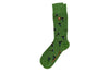 Pheasant Peruvian Pima Cotton Socks - Kiwi