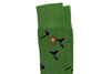 Pheasant Peruvian Pima Cotton Socks - Kiwi