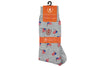 All American Peruvian Pima Cotton Socks - Heather Grey