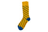 Summer Stripe Peruvian Pima Cotton Socks - Sunflower