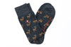 Elk Peruvian Pima Cotton Socks - Graphite