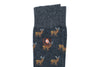 Elk Peruvian Pima Cotton Socks - Graphite