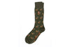 Elk Peruvian Pima Cotton Socks - Military Green