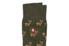 Elk Peruvian Pima Cotton Socks - Military Green