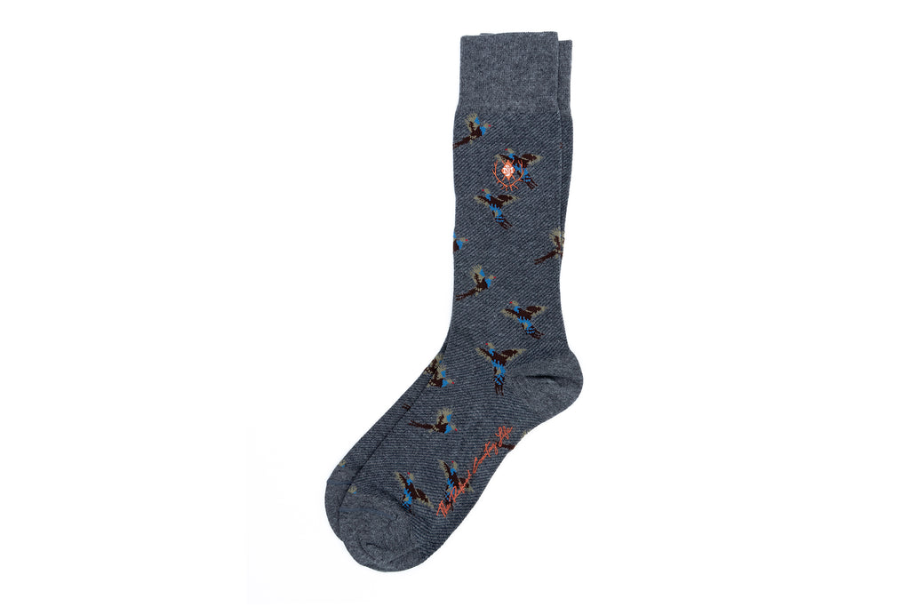 Pheasant Peruvian Pima Cotton Socks