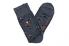 Pheasant Peruvian Pima Cotton Socks - Graphite