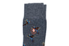 Pheasant Peruvian Pima Cotton Socks - Graphite