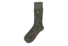 Pheasant Peruvian Pima Cotton Socks - Military Green