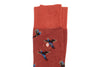 Pheasant Peruvian Pima Cotton Socks - Pumpkin