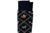 Llewellin Peruvian Pima Cotton Socks - Navy