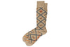Llewellin Peruvian Pima Cotton Socks - British Khaki