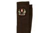 Royal Sporting Pima Cotton Socks - Walnut