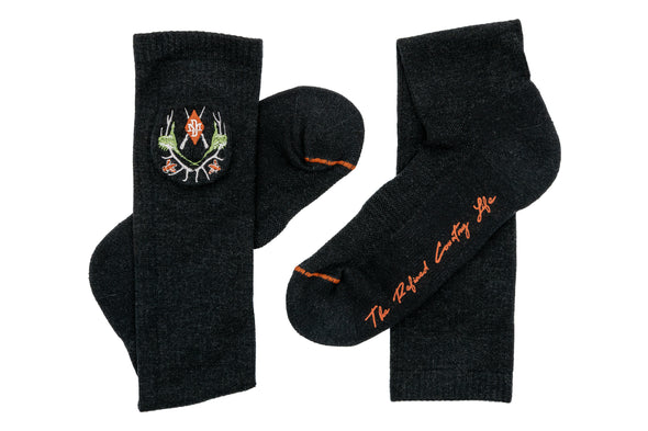 Royal Sporting Pima Cotton Socks - Gunmetal