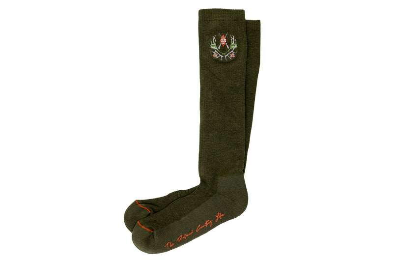 Royal Sporting Pima Cotton Socks - Pine