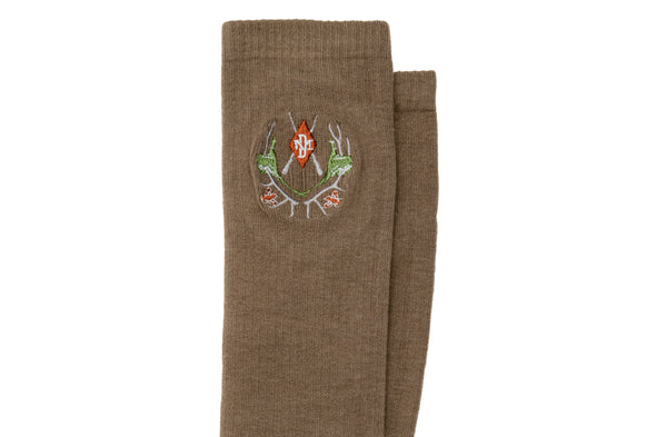 Royal Sporting Pima Cotton Socks - Oak