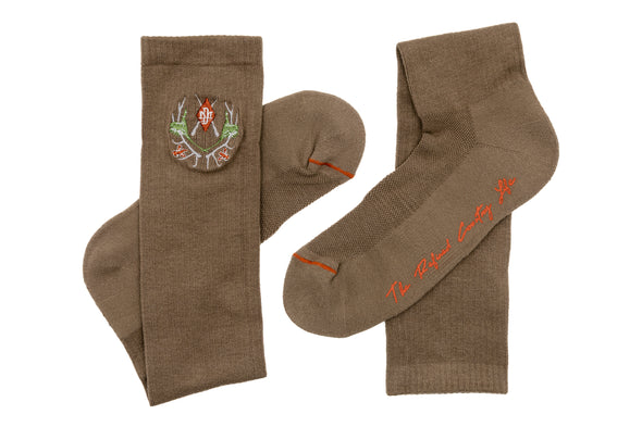 Royal Sporting Pima Cotton Socks - Oak
