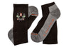 Royal Sporting Pima Cotton Socks - Walnut