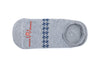 Ultimate Padded Peruvian Pima Cotton Sneaker Socks - Heather Grey