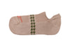 Ultimate Padded Peruvian Pima Cotton Sneaker Socks - Oatmeal