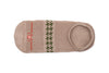 Ultimate Padded Peruvian Pima Cotton Sneaker Socks - Oatmeal