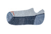Ultimate Padded Peruvian Pima Cotton Sneaker Socks - Ash Grey