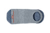 Ultimate Padded Peruvian Pima Cotton Sneaker Socks - Ash Grey