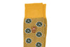 Floral Peruvian Pima Cotton Socks - Pineapple