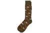 Wood Duck Peruvian Pima Cotton Socks - British Khaki