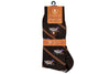 Wood Duck Peruvian Pima Cotton Socks - Walnut