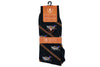 Wood Duck Peruvian Pima Cotton Socks - Charcoal