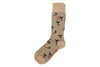 Pheasant Peruvian Pima Cotton Socks - Khaki