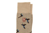 Pheasant Peruvian Pima Cotton Socks - Khaki