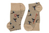 Pheasant Peruvian Pima Cotton Socks - Khaki