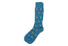 Fly Fishing Peruvian Pima Cotton Socks - Stream