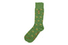 Fly Fishing Peruvian Pima Cotton Socks - Kiwi