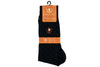 Pin Dot Peruvian Pima Cotton Socks - Black