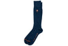 Pin Dot Peruvian Pima Cotton Socks - Slate
