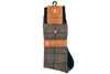 Window Pane Peruvian Pima Cotton Socks - Hunter Green