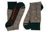 Window Pane Peruvian Pima Cotton Socks - Hunter Green