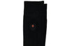 Ventilated All Season Peruvian Pima Cotton Socks - Black