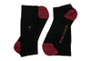 Ventilated All Season Peruvian Pima Cotton Socks - Black