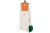 Ventilated Peruvian Pima Cotton Socks - Bone
