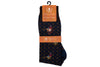 Pheasant Peruvian Pima Cotton Socks - Walnut