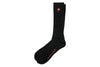 All Season Peruvian Pima Cotton Socks - Black
