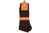 All Season Peruvian Pima Cotton Socks - Walnut